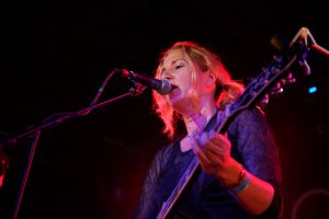 Terry de Castro at the At the Edge of the Sea mini festival curated by The Wedding Present at Concorde2 in Brighton