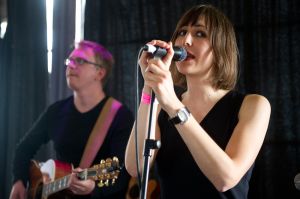 Precious Few performing during the At the Edge of the Sea one-day festival hosted by The Wedding Present