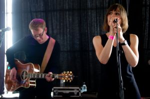 Precious Few performing during the At the Edge of the Sea one-day festival hosted by The Wedding Present