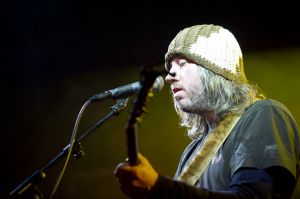 Badly Drawn Boy performs at the At the Edge of the Sea one-day festival hosted by The Wedding Present