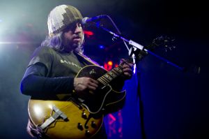 Badly Drawn Boy performs at the At the Edge of the Sea one-day festival hosted by The Wedding Present