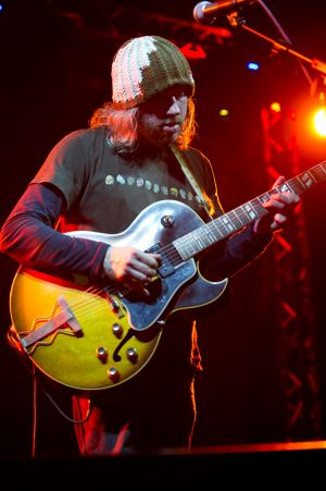 Badly Drawn Boy performs at the At the Edge of the Sea one-day festival hosted by The Wedding Present