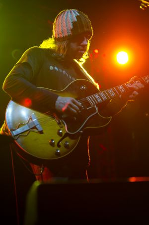 Badly Drawn Boy performs at the At the Edge of the Sea one-day festival hosted by The Wedding Present