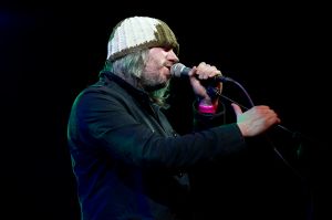 Badly Drawn Boy performs at the At the Edge of the Sea one-day festival hosted by The Wedding Present