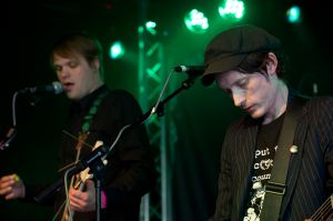 Dirty Fingernails perform at the At the Edge of the Sea one-day festival hosted by The Wedding Present