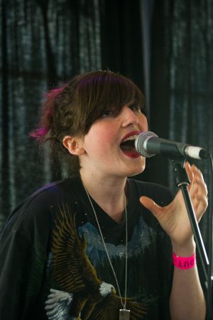 Summer Camp performing at the At the Edge of the Sea one-day festival hosted by The Wedding Present