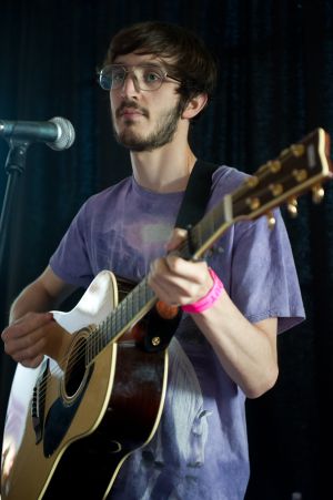 Summer Camp performing at the At the Edge of the Sea one-day festival hosted by The Wedding Present