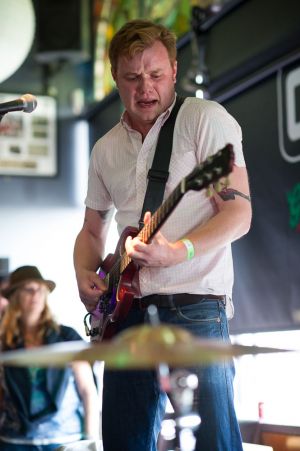 perform at the annual, bank holiday extravaganza At the Edge of the Sea, hosted by The Wedding Present at Concorde2 in Brighton, August 23, 2014.