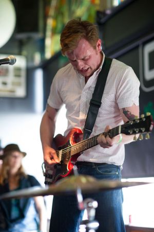 perform at the annual, bank holiday extravaganza At the Edge of the Sea, hosted by The Wedding Present at Concorde2 in Brighton, August 23, 2014.