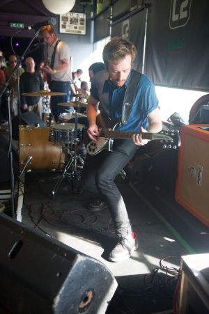 perform at the annual, bank holiday extravaganza At the Edge of the Sea, hosted by The Wedding Present at Concorde2 in Brighton, August 23, 2014.