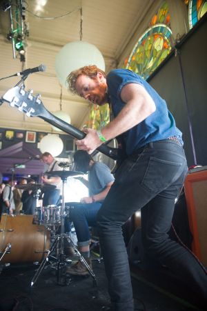 perform at the annual, bank holiday extravaganza At the Edge of the Sea, hosted by The Wedding Present at Concorde2 in Brighton, August 23, 2014.