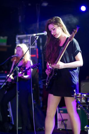 Bird perform at the annual, bank holiday extravaganza At the Edge of the Sea, hosted by The Wedding Present at Concorde2 in Brighton, August 24, 2014.