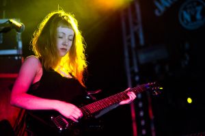 Bird perform at the annual, bank holiday extravaganza At the Edge of the Sea, hosted by The Wedding Present at Concorde2 in Brighton, August 24, 2014.