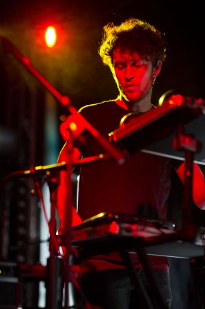 Bird perform at the annual, bank holiday extravaganza At the Edge of the Sea, hosted by The Wedding Present at Concorde2 in Brighton, August 24, 2014.