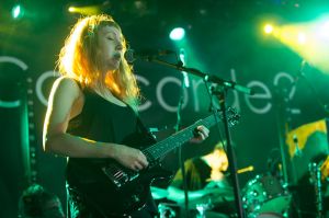 Bird perform at the annual, bank holiday extravaganza At the Edge of the Sea, hosted by The Wedding Present at Concorde2 in Brighton, August 24, 2014.