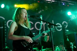 Bird perform at the annual, bank holiday extravaganza At the Edge of the Sea, hosted by The Wedding Present at Concorde2 in Brighton, August 24, 2014.