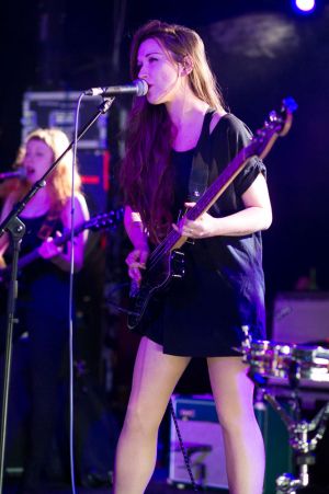 Bird perform at the annual, bank holiday extravaganza At the Edge of the Sea, hosted by The Wedding Present at Concorde2 in Brighton, August 24, 2014.