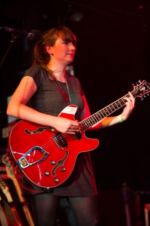 perform at the annual, bank holiday extravaganza At the Edge of the Sea, hosted by The Wedding Present at Concorde2 in Brighton, August 23, 2014.