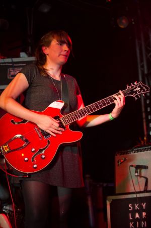 perform at the annual, bank holiday extravaganza At the Edge of the Sea, hosted by The Wedding Present at Concorde2 in Brighton, August 23, 2014.