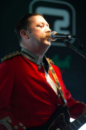 perform at the annual, bank holiday extravaganza At the Edge of the Sea, hosted by The Wedding Present at Concorde2 in Brighton, August 23, 2014.