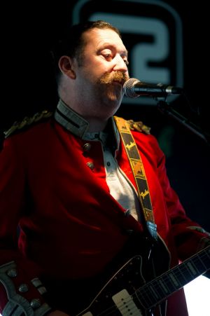 perform at the annual, bank holiday extravaganza At the Edge of the Sea, hosted by The Wedding Present at Concorde2 in Brighton, August 23, 2014.