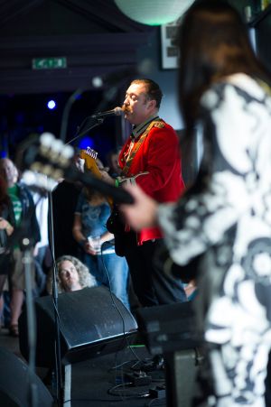 perform at the annual, bank holiday extravaganza At the Edge of the Sea, hosted by The Wedding Present at Concorde2 in Brighton, August 23, 2014.