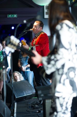 perform at the annual, bank holiday extravaganza At the Edge of the Sea, hosted by The Wedding Present at Concorde2 in Brighton, August 23, 2014.