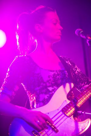 The Wedding Present conclude proceedings at the annual, bank holiday extravaganza At the Edge of the Sea, hosted by The Wedding Present at Concorde2 in Brighton, August 24, 2014.