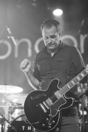 The Wedding Present conclude proceedings at the annual, bank holiday extravaganza At the Edge of the Sea, hosted by The Wedding Present at Concorde2 in Brighton, August 24, 2014.