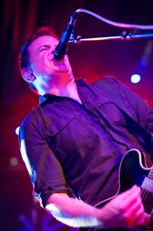 The Wedding Present conclude proceedings at the annual, bank holiday extravaganza At the Edge of the Sea, hosted by The Wedding Present at Concorde2 in Brighton, August 24, 2014.