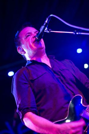 The Wedding Present conclude proceedings at the annual, bank holiday extravaganza At the Edge of the Sea, hosted by The Wedding Present at Concorde2 in Brighton, August 24, 2014.