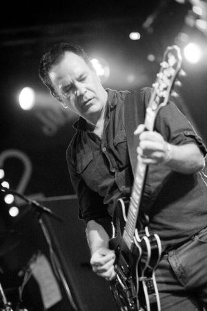 The Wedding Present conclude proceedings at the annual, bank holiday extravaganza At the Edge of the Sea, hosted by The Wedding Present at Concorde2 in Brighton, August 24, 2014.