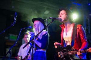 perform at the annual, bank holiday extravaganza At the Edge of the Sea, hosted by The Wedding Present at Concorde2 in Brighton, August 23, 2014.