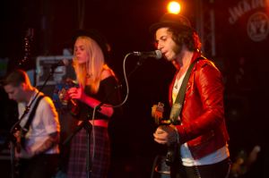 perform at the annual, bank holiday extravaganza At the Edge of the Sea, hosted by The Wedding Present at Concorde2 in Brighton, August 23, 2014.