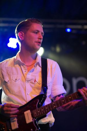 perform at the annual, bank holiday extravaganza At the Edge of the Sea, hosted by The Wedding Present at Concorde2 in Brighton, August 23, 2014.