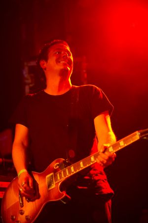 Art Brut perform at the annual, bank holiday extravaganza At the Edge of the Sea, hosted by The Wedding Present at Concorde2 in Brighton, August 24, 2014.