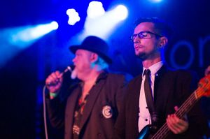 The Cravats perform at the annual, bank holiday extravaganza At the Edge of the Sea, hosted by The Wedding Present at Concorde2 in Brighton, August 24, 2014.