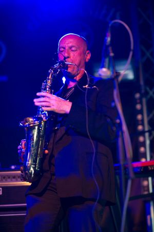 The Cravats perform at the annual, bank holiday extravaganza At the Edge of the Sea, hosted by The Wedding Present at Concorde2 in Brighton, August 24, 2014.