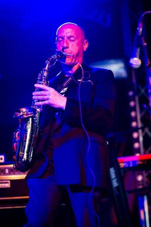 The Cravats perform at the annual, bank holiday extravaganza At the Edge of the Sea, hosted by The Wedding Present at Concorde2 in Brighton, August 24, 2014.