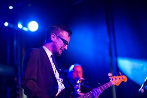 The Cravats perform at the annual, bank holiday extravaganza At the Edge of the Sea, hosted by The Wedding Present at Concorde2 in Brighton, August 24, 2014.