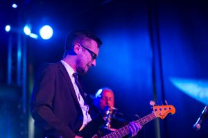 The Cravats perform at the annual, bank holiday extravaganza At the Edge of the Sea, hosted by The Wedding Present at Concorde2 in Brighton, August 24, 2014.