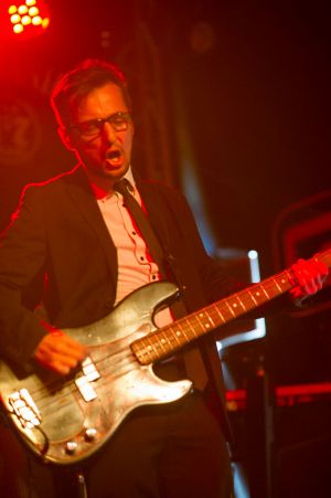 The Cravats perform at the annual, bank holiday extravaganza At the Edge of the Sea, hosted by The Wedding Present at Concorde2 in Brighton, August 24, 2014.