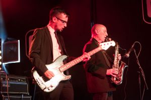 The Cravats perform at the annual, bank holiday extravaganza At the Edge of the Sea, hosted by The Wedding Present at Concorde2 in Brighton, August 24, 2014.