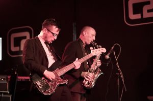 The Cravats perform at the annual, bank holiday extravaganza At the Edge of the Sea, hosted by The Wedding Present at Concorde2 in Brighton, August 24, 2014.