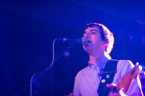 Umut Adan perform at the annual, bank holiday extravaganza At the Edge of the Sea, hosted by The Wedding Present at Concorde2 in Brighton, August 24, 2014.