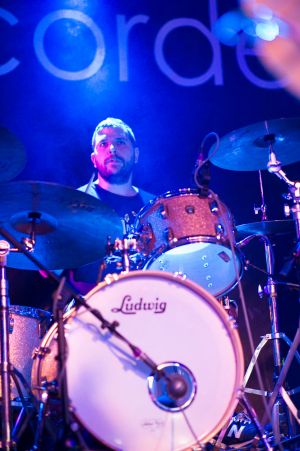 Umut Adan perform at the annual, bank holiday extravaganza At the Edge of the Sea, hosted by The Wedding Present at Concorde2 in Brighton, August 24, 2014.