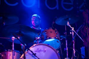 Umut Adan perform at the annual, bank holiday extravaganza At the Edge of the Sea, hosted by The Wedding Present at Concorde2 in Brighton, August 24, 2014.