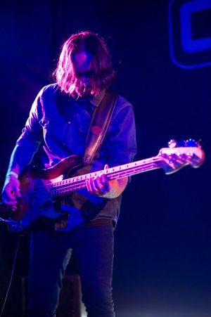 Umut Adan perform at the annual, bank holiday extravaganza At the Edge of the Sea, hosted by The Wedding Present at Concorde2 in Brighton, August 24, 2014.