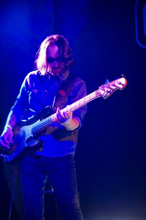 Umut Adan perform at the annual, bank holiday extravaganza At the Edge of the Sea, hosted by The Wedding Present at Concorde2 in Brighton, August 24, 2014.