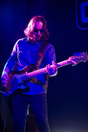 Umut Adan perform at the annual, bank holiday extravaganza At the Edge of the Sea, hosted by The Wedding Present at Concorde2 in Brighton, August 24, 2014.